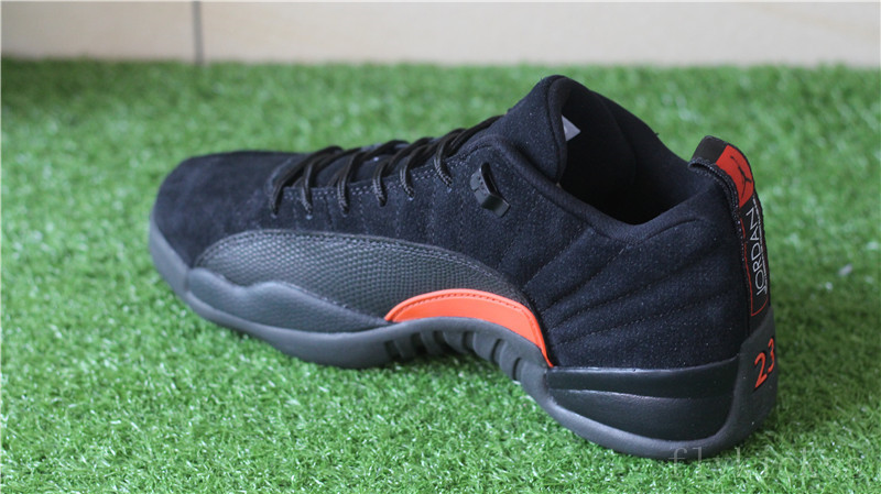 Air Jordan 12 Retro Low Olive Black Max Orange